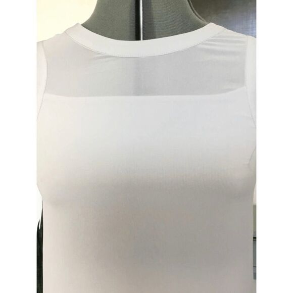 NEW ALLSAINTS Womens 0 Lyra Sleeveless Chiffon Asymmetrical Dress - Picture 5 of 7